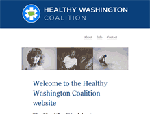 Tablet Screenshot of healthywa.org